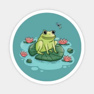 FROGGY & LILYPADS Magnet